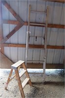 Short Extension Ladder & Step Stool