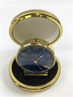 Vintage German Brass Seth Thomas Alarm Clock