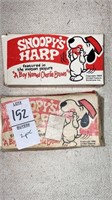 2-Snoopy harps in boxes