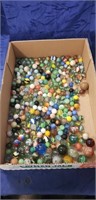 Tray Of Assorted Marbles