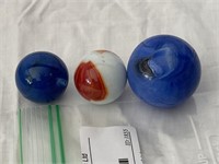 3- Assorted Marbles