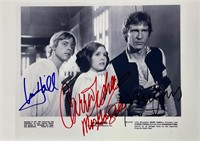 Autograph COA Star wars photo