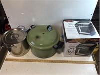 Presto deep fryer, pressure cooker & other