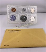 1963 US Mint Proof Coin Set 5 Coin Lot