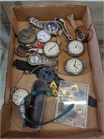 TRAY OF ASSORTED WATCHES