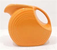 Fiesta Post 86 disc water pitcher, tangerine