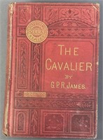 Antique Book The Cavalier by GPR James 1859