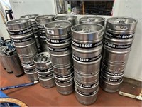 5 Franke Stainless Steel A Type 50L Beer Kegs