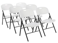 Amazon Basics Folding Plastic Chair with