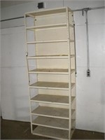 Metal Shelf  30x16x88 inches