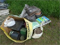 Pallet of Gardening Items