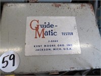 GUIDE-MATIC TESTER