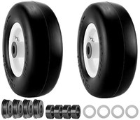 PANDEELS 9x3.50-4 Flat Free Tire and Wheel - 9 Inc