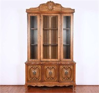 Vintage Spanish Colonial Style China Hutch