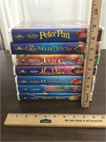 The Classics Walt Disney VHS Tapes