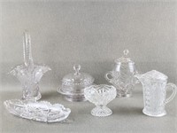 Antique Cut Glass Serving Pieces