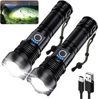 Rechargeable Flashlight 100000 Lumens: LED