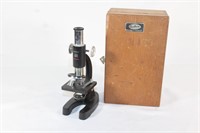 Vintage Tasco Deluxe 300X Microscope w/box