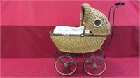 Vintage Child's Baby Doll Carriage w/