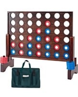 Jumbo wooden connect 4 game