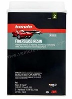 Bondo Fiberglass Resin Stage 2, 1-gallon