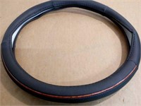 Steering Wheel Cover w/Wooden Trim