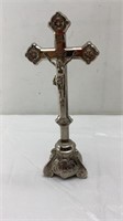 Metal Crucifix made in Germany 12in