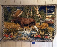 Moose Tapestry 57”x39”