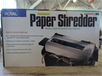 Compact Paper Shredder in Sealed Box, As is