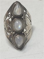 Sterling silver and moonstone Southwest style