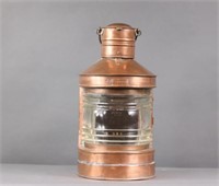Copper masthead lantern