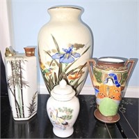 Estate Lot of Decorative Ceramic Vases AS IS