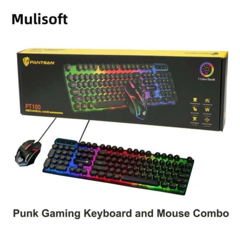 Full  Typewriter Gaming Keyboard & Mouse Combo  RG