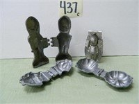 (4) Vintage Chocolate Molds