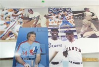 Collection of 6 Baseball Mini 11x17 Posters
