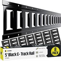 ETrack Tie Down Rail Kit 5' (8 Pack)$142 Retail!