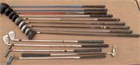 (14) Golf Clubs, Drivers, Putters, Related