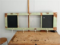 Decorative Wall Hanger with Chalk Boards