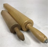 Pair of primitive rolling pins