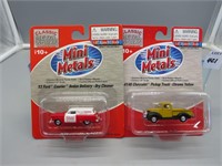 Mini Metals 53 Ford & 41/46 Pickup