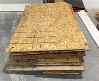 Lot of plywood/wood/OSB