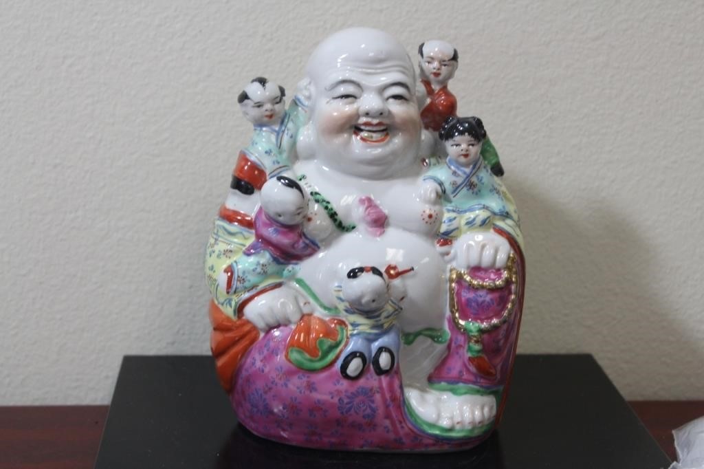 A Chinese Ceramic Buddha
