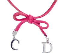 Dior Ribbon Choker Necklace