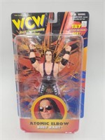 WCW Atomic Elbow Bret Hart Action Figures From