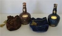 (2) Chivas Royal Salute Scotch Whiskey bottles