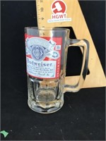 Budweiser beer mug