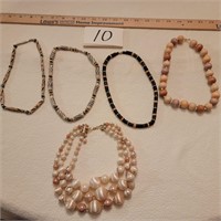 Beaded Necklace Lot