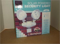 Solar powered security light -New