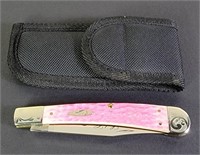Lady Case Pink Bubble Gum Pocket Knife