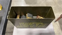 APPROX. 110 RNDS 30-06 AMMO W/ AMMO CAN